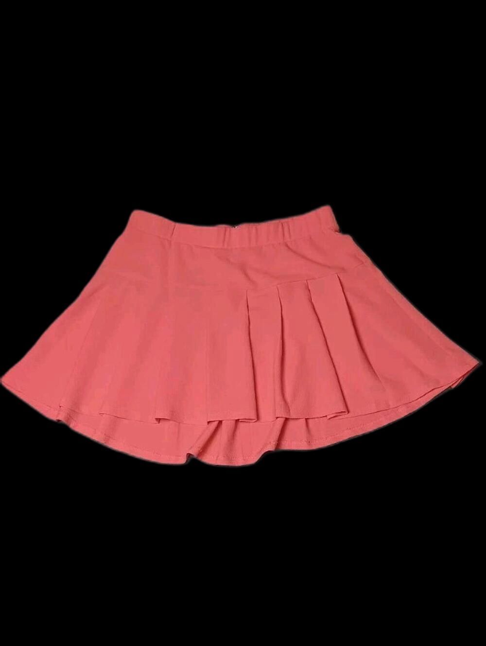 Torrid Pleated Skirt Womens Size 18 Bright Pink Elastic Waist School Girl Style